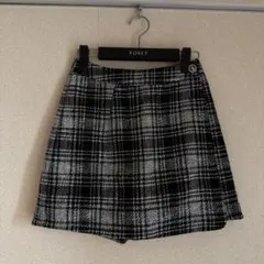 SNIDEL ツイードキュロットパンツ