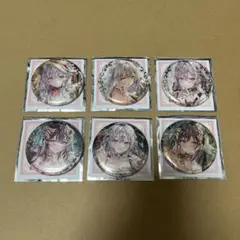 ももこ先生 デジタル箔ランダム 57mm 缶バッジ 全6種 コンプセット