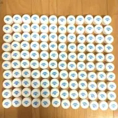 白いペットボトルキャップ 120個セット（SANGARIA文字入り）