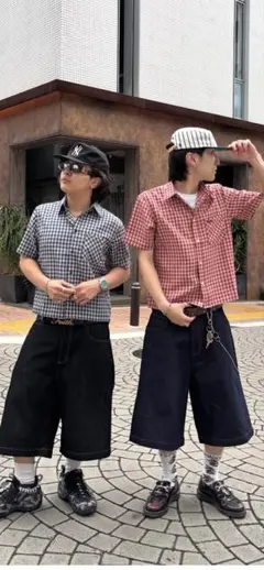 【Deaile】チェックシャツ
