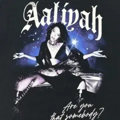 00s Aaliyah Tシャツ Are You That Somebody?