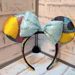 【美品】東京ディズニー サリー カチューシャ ナイトメアー・ビフォア・クリスマスのサムネイル