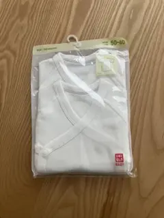 UNIQLO ベビー肌着 50-60 ホワイト　２枚組