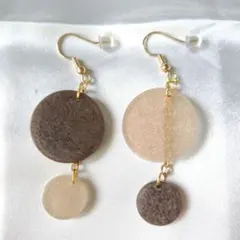 ハンドメイド　ピアス