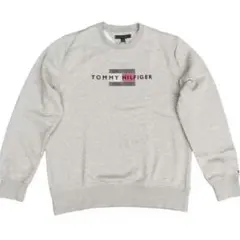 【新品未使用タグ付】TOMMYトミーヒルフィガー スウェット グレー L