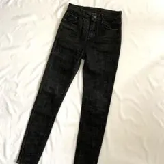 レディース　パンツ　スキニーパンツ　デニム　ジーンズ　黒　⚠︎まもなく処分⚠︎