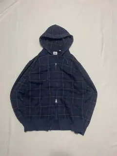 00s OLD UNIQLOチェックジップパーカーy2k cityboy