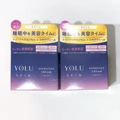 YOLU 　ヨル スキン オーバーナイトクリーム モイスト　2点
