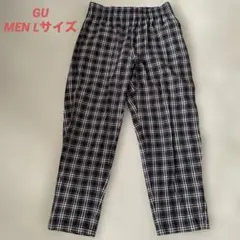 【GU シェフパンツ】ウエストゴム チェックL【オールシーズン】のサムネイル