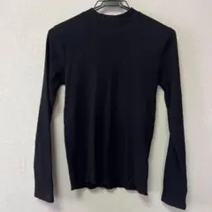 【GORGE】リブニット ブラック 長袖 カジュアル シンプル 韓国 ハイネック