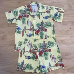 LORD of Hawaii ハワイアン　アロハシャツ　セットアップ　サイズ4