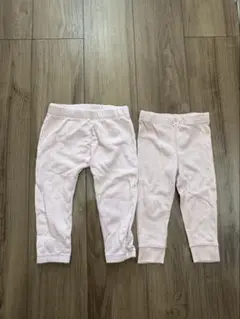 ズボン2点セット　12M (日本サイズ70〜80) H&M、Carter’s