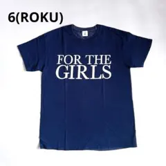 6(ROKU) ロク FOR THE GIRLS Tシャツ ネイビー Mのサムネイル
