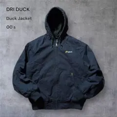 最終価格‼️ダック地　フード　ブルゾン　Ｌ　黒 Carhartt カーハート CARHARTT ダックジャケット メンズ