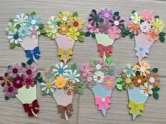 花束 ハンドメイド 折り紙 チューリップ プレゼント 10個 - メルカリ