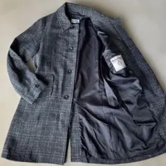 ✨美品✨ビームスハート×ハリスツイード　ウール　バルカラーコート　ツイード