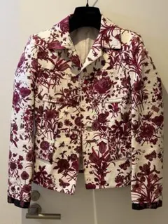 GUCCI 花柄 テーラードジャケット 38 訳ありのサムネイル