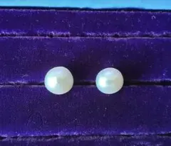 大粒バロックパール スタッドピアス 12㍉サージカルステンレスゴールド 照り良