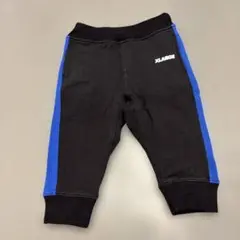 XLARGE スウェットパンツ 黒/青