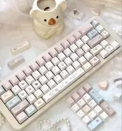 キーキャップセット 130キー　チェリープロファイル　サイドプリント