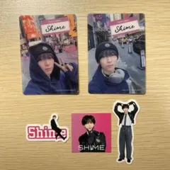 七五三掛龍也 トレカ ステッカー 5点セット TravisJapan トラジャ