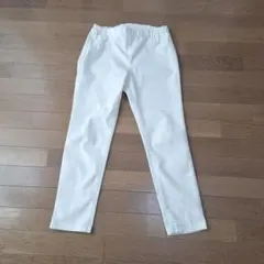 GU ホワイト スキニーパンツ