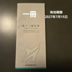 名鉄株主優待　一冊のサムネイル