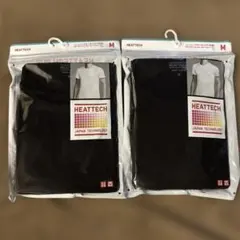 UNIQLO　ヒートテッククルーネックT（半袖）　2枚セット