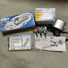 防災グッズ　まとめ売り　携帯充電器手動　ラジオライト　ブランケットのサムネイル