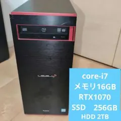 快適爆速SSD Core i7 6世代16GB GTX1070搭載ゲーミングPC