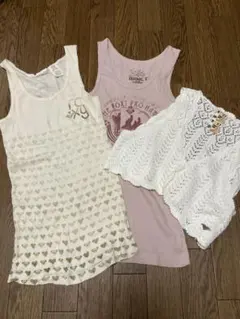 セール‼️ROXY ロキシー タンクトップ(XS) クロップドベスト(L)セット