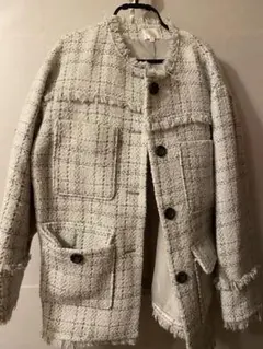 rienda チェック柄 テーラードジャケット M