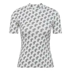 saks potts サクスポッツ　ロゴTシャツ　トップス　セカンドスキン