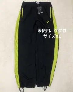 新品　NIKE ナイキ　ナイロンワイドパンツ　ドローコード　y2k