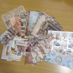 コラージュ素材　おすそ分け　①