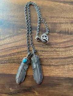 SAAD フェザーネックレス