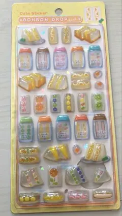 【正規品】ボンボンドロップシール　和柄　たまごサンド