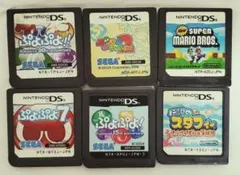 ぷよぷよ スタフィー マリオ ニンテンドーDSソフト 6本セット