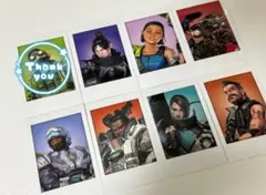 APEX トレーディングフォト風カード 7枚セット