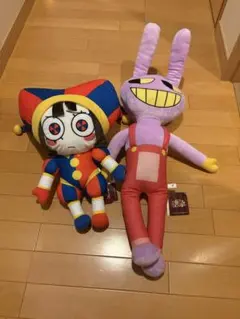 GIGO限定アメイジングデジタルサーカスぬいぐるみXLプレミアム2種セット