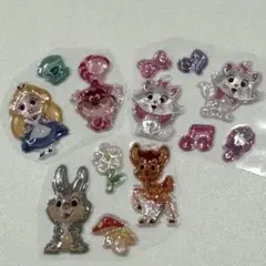 ディズニー　ボンボンドロップシールセット
