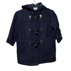 イヴサンローラン　フード　ダッフルコート ロゴマーク　120 ヴィンテージ