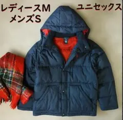 美品✨ラルフローレン ダウンジャケット ネイビー フード取り外し可 ワンポイント