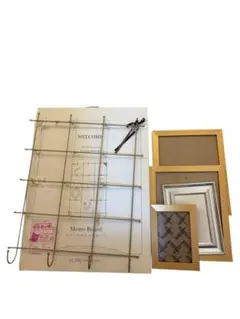 【結婚式 ウェルカムスペースセット】フォトフレーム ゴールド まとめ売り