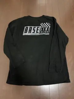 BASE SIDE FACTORY 長袖カットソー ブラックのサムネイル