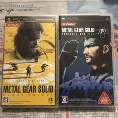 メタルギアソリッド　psp セット