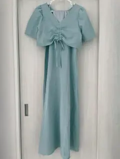 one way ブルー　ワンピース 3way