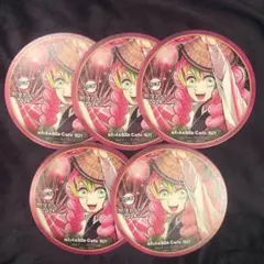 鬼滅の刃 甘露寺蜜璃 5枚セットコースター ufotable 阿波踊り