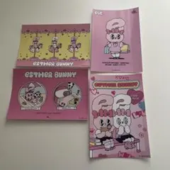 エスターバニー ポストカード 4枚セット