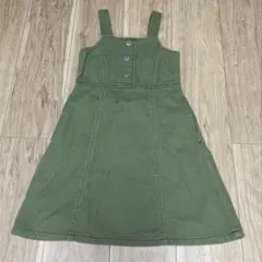 ジャンパースカート☆デニム生地☆130cm